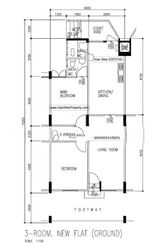 Blk 144 Bukit Batok West Avenue 6 (Bukit Batok), HDB 3 Rooms #557929131